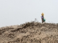 SPI beach sculpture in the dunes tele